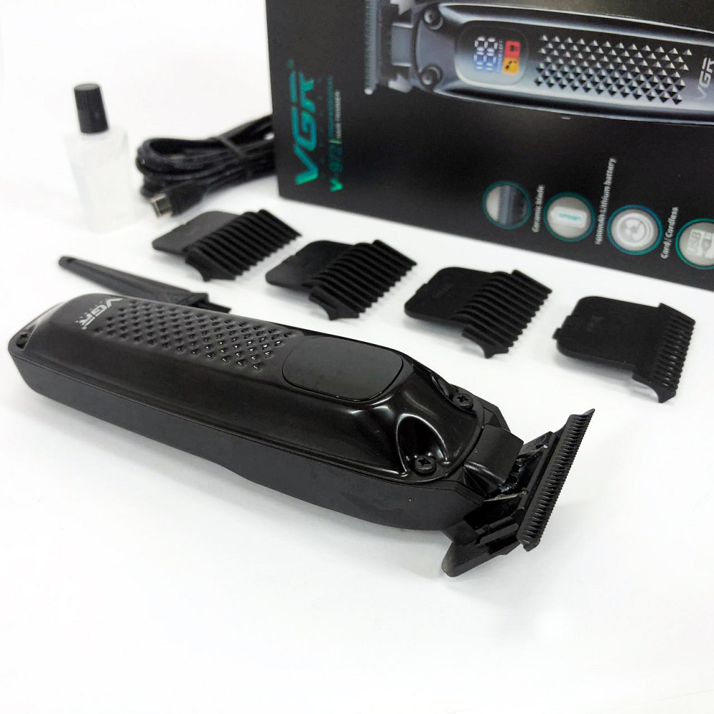 Модний машинка для стрижки волосся, Акумуляторна машинка для стрижки і укладання волосся OC-63 Київ - фото 1