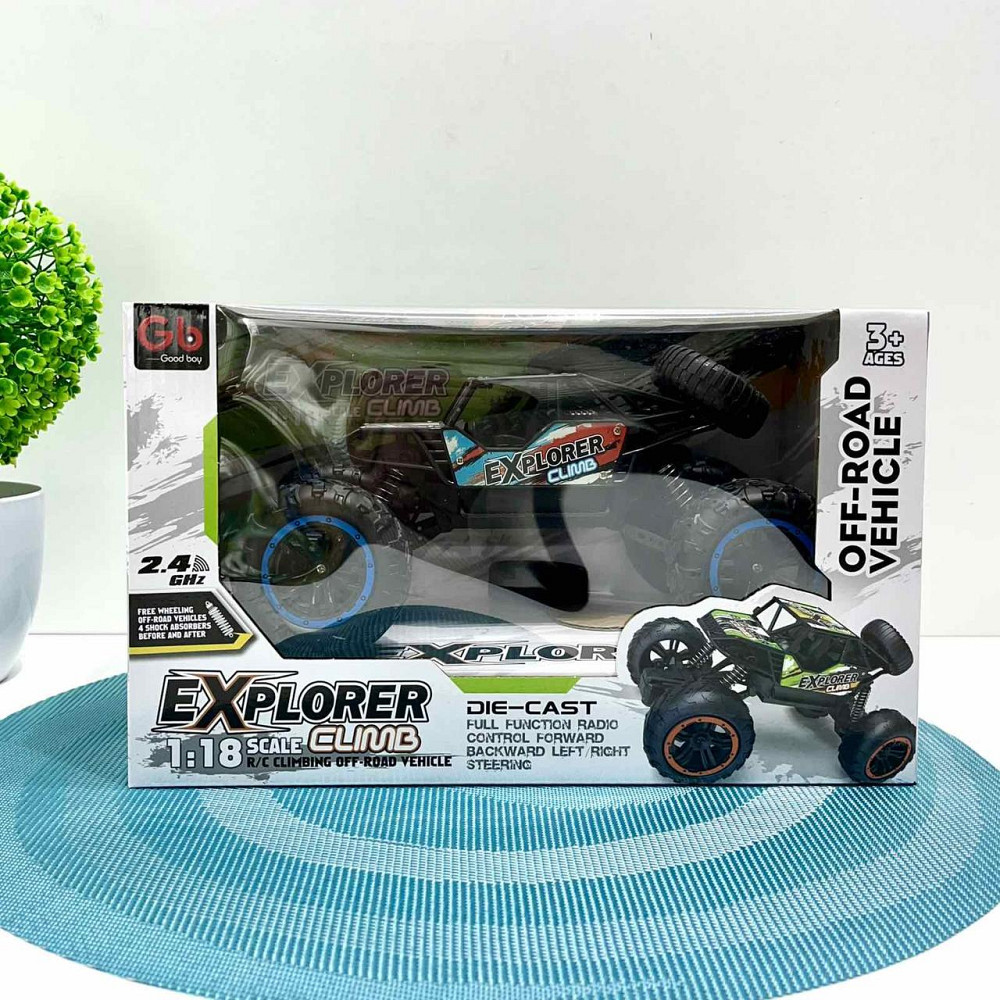 Джип позашляховик на радіокеруванні 23см Зелений (2021-01A) Чернігів - фото 2