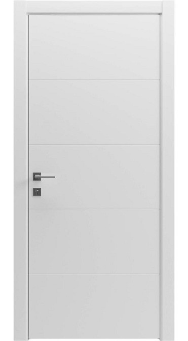 Двери  ГРАНД Paint-2 Белий мат. Полотно ПГ, окрашенное Киев - изображение 1