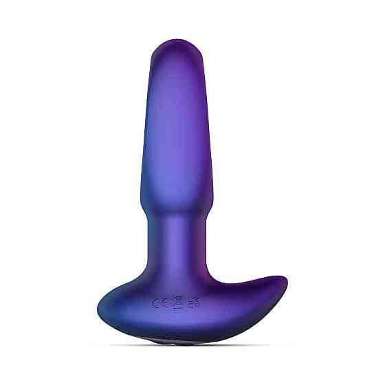 Анальна пробка з віброязичком Hueman - Voyager Butt Plug With Tapping Sex Aura Київ