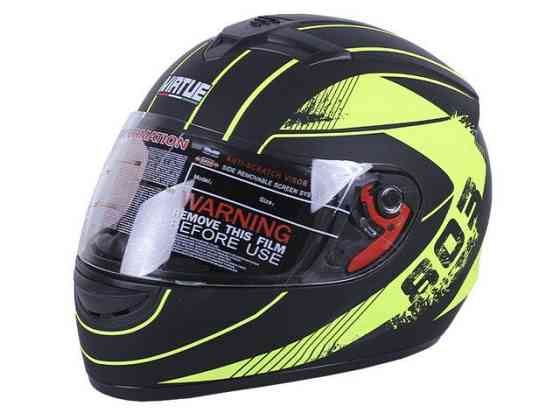 Мотошлем интеграл MD-803 (черно-желтый матовый, size M) Мукачево