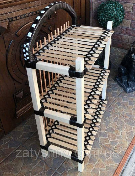 Полка из дерева плетеная на 3 яруса Киев - изображение 10