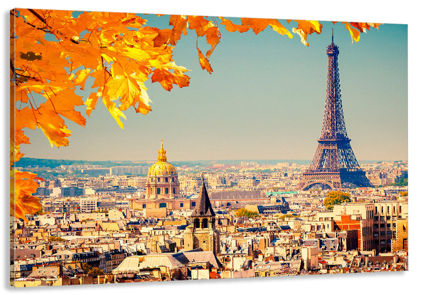 Картина холст у вітальню / спальню  Париж    MLP_128  ( 60х30см ) 90х180см Київ - фото 1