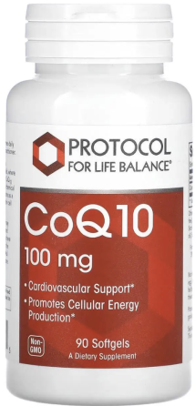 Коензим Q10 Protocol for Life Balance CoQ10 100 мг 90 гел капс Киев
