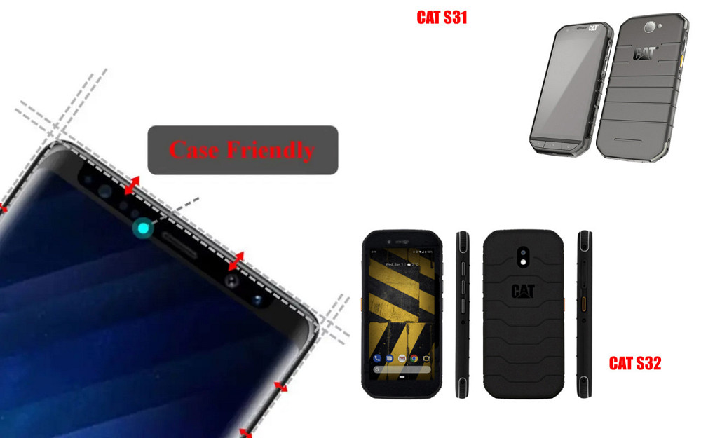 Защитное стекло HyperGlass Pro для CAT S31, CAT S32 – максимальная чувствительность и защита Киев - изображение 4