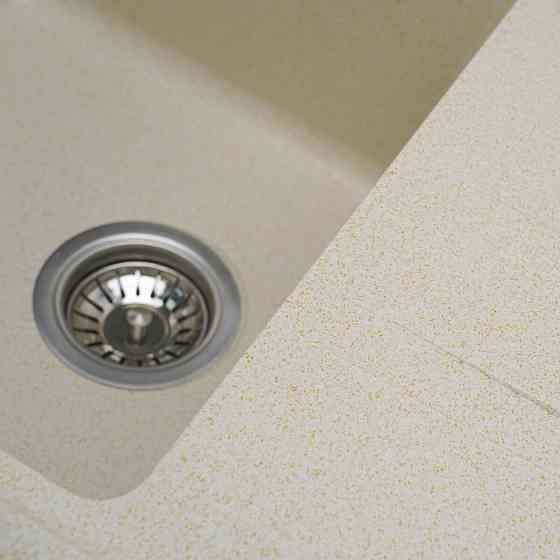 Гранітна мийка для кухні VALESO LIANA 6243 матова Пісок Коломыя