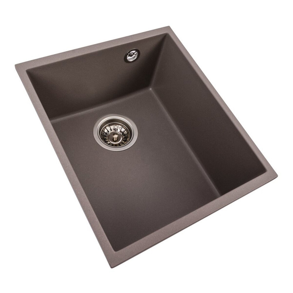 VALESO Гранітна мийка для кухні VALESO ROXY 3744 матова Дюна Коломыя - изображение 9