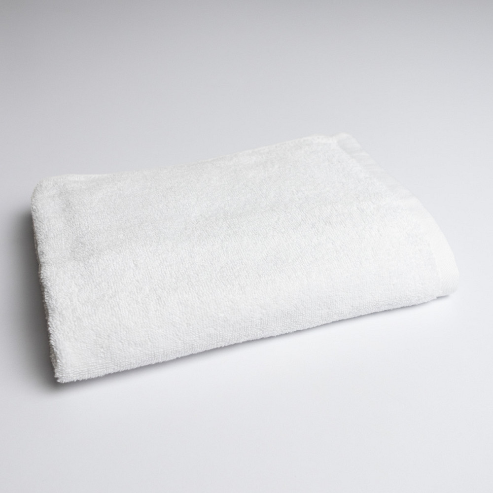 Банное махровое полотенце для тела GM Textile 70х140см 400г/м2 (Белый) Сумы - изображение 5