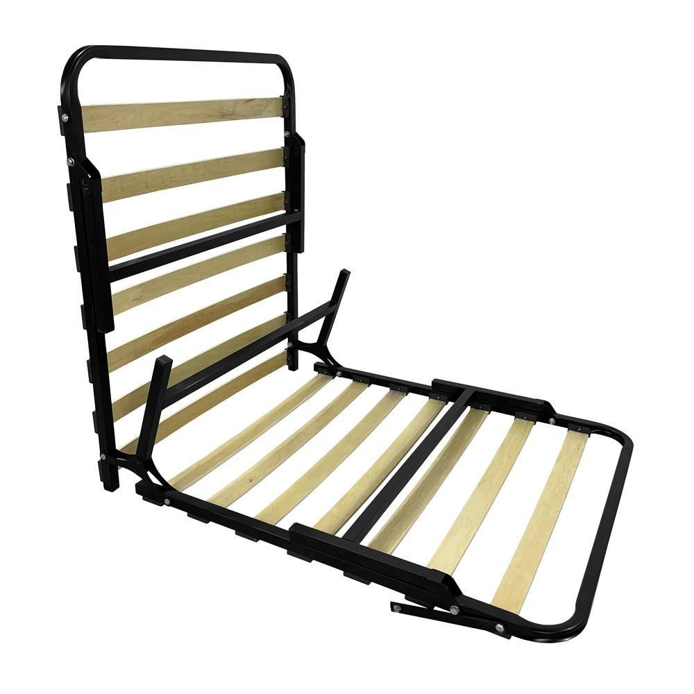 Раскладная кровать SimpleSteel 80 x 190 С ортопедическим матрасом и металлическим каркасом Бежевый Днепр - изображение 17