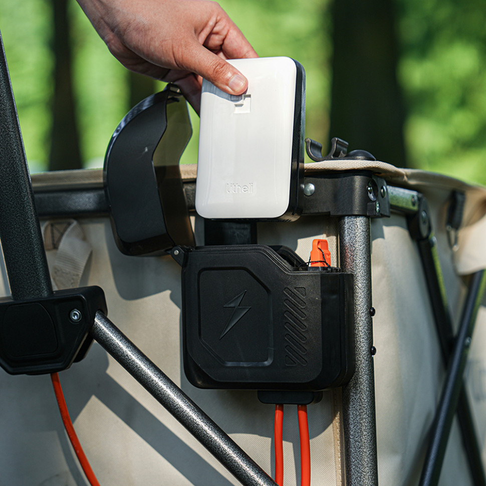 Тележка аккумуляторная Litheli 190л с двигателем от павербанка + Power Bank Litheli 20000 mAh 45W Винница - изображение 8