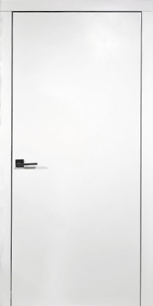 Межкомнатные двери скрытого монтажа Comeo Porte Plato Ral 9003 800 мм*2000 мм Дверь скрытого монтажа Киев
