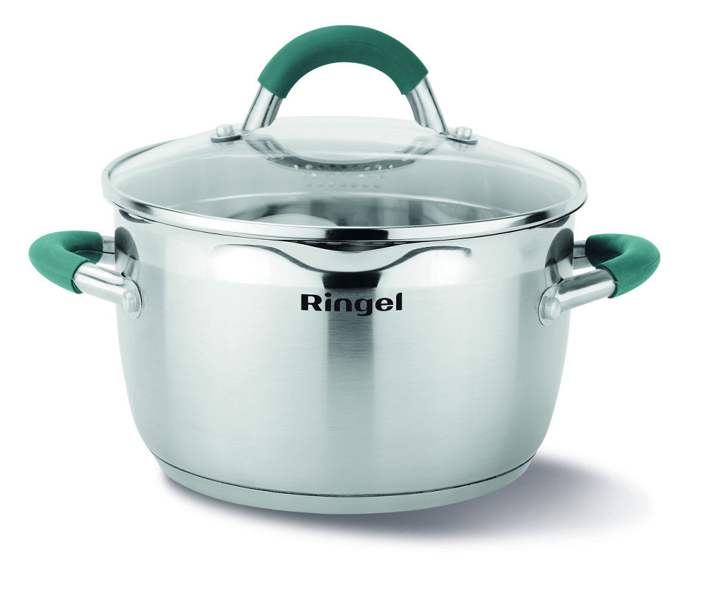 Каструля RINGEL Expert 22 см 4.6л (6723693) Киев - изображение 4