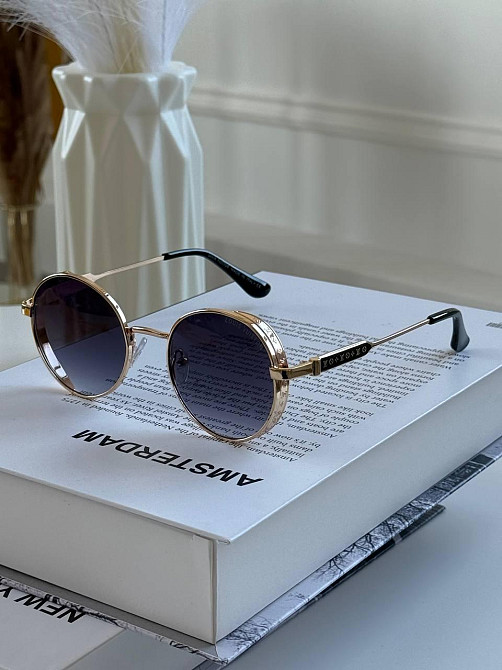 Очки унисекс Louis Vuitton на среднее лицо с металлической оправой MasterSem Киев - изображение 8