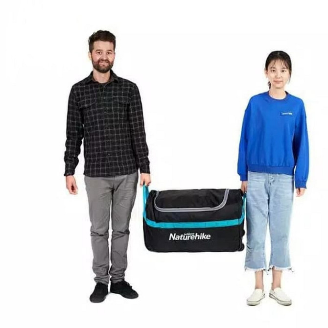 Сумка-баул для кемпінгу Naturehike 110 л NH18X027-L,  110 л чорна Киев - изображение 4