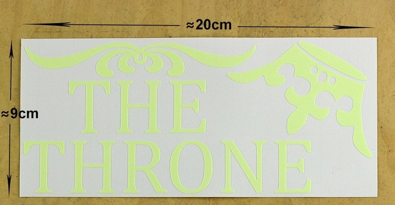 Наклейка люминесцентная 