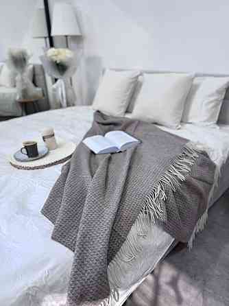 Vladi Плед Vladi 140x200 см вовняно-кашемірове 90/10% Familia коричневий Киев