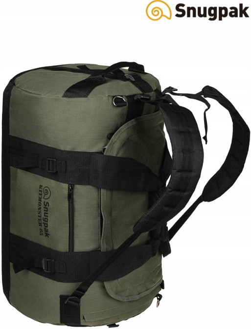 Транспортна сумка 65 літрів з кишенями Snugpak «Kitmonster 65» Olive Нововолинськ - фото 7