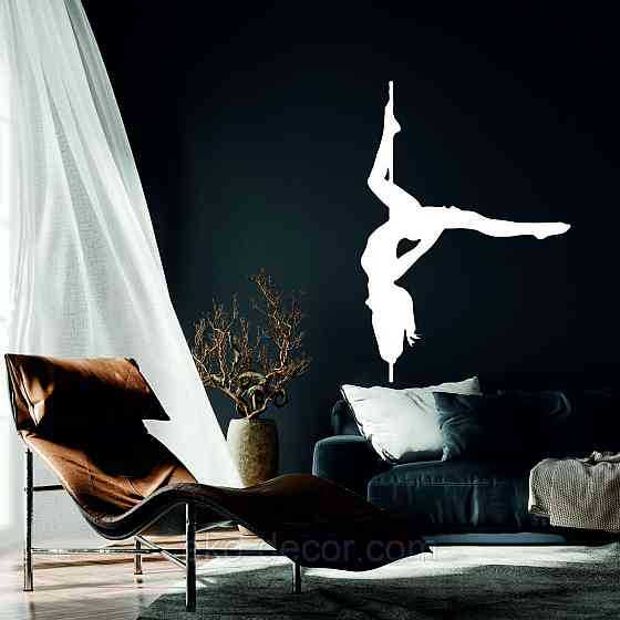 Декоративное настенное Панно «Стриптиз», Декор на стену 50*34 см, Белый Киев