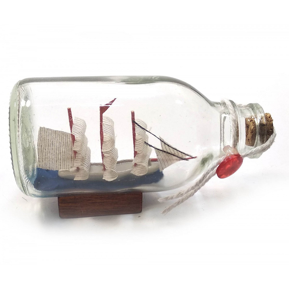 Сувенір Вітрильник у пляшці Київ - фото 1