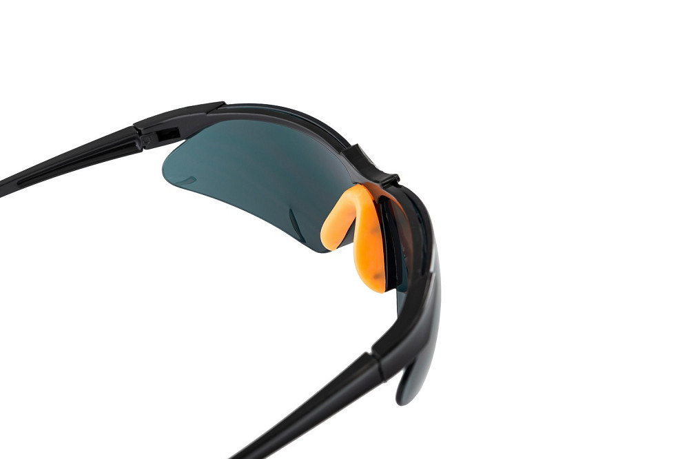 Окуляри відкриті MASTERTOOL SPORTLINE GREY захист від подряпин ANTI-SCRATCH м'який носоупор протиковзкі дужки 82-0004 Коломыя - изображение 3