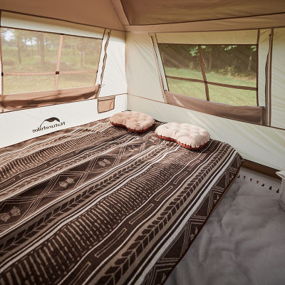 Палатка Naturehike з навісом Village CNK2300ZP022 коричневий великий (6976023920189) Винница - изображение 10