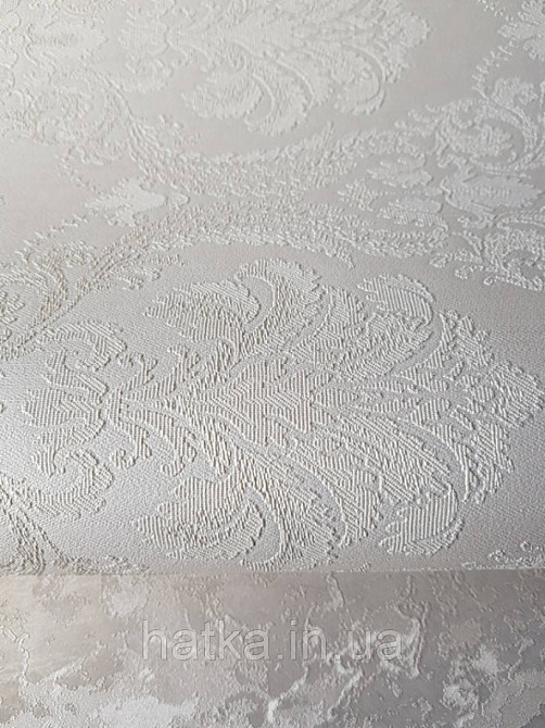 Шпалери вінілові на паперовій основі Sirpi Italian Silk 7 вензелі дамаски під гобелен структурні золотисті Київ - фото 2