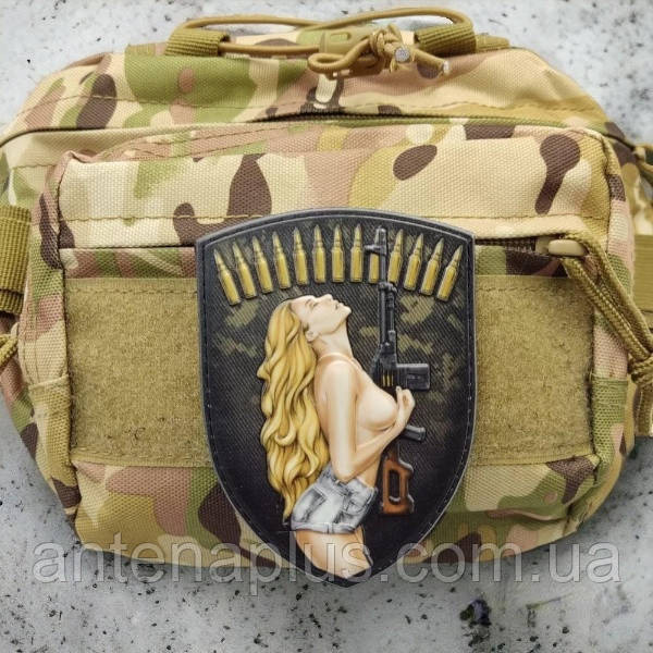 Сексуальная девушка объемный шеврон / патч Киев - изображение 2