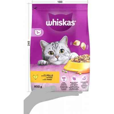Сухий корм для кішок Whiskas з куркою 800 г (5998749144367) Вінниця