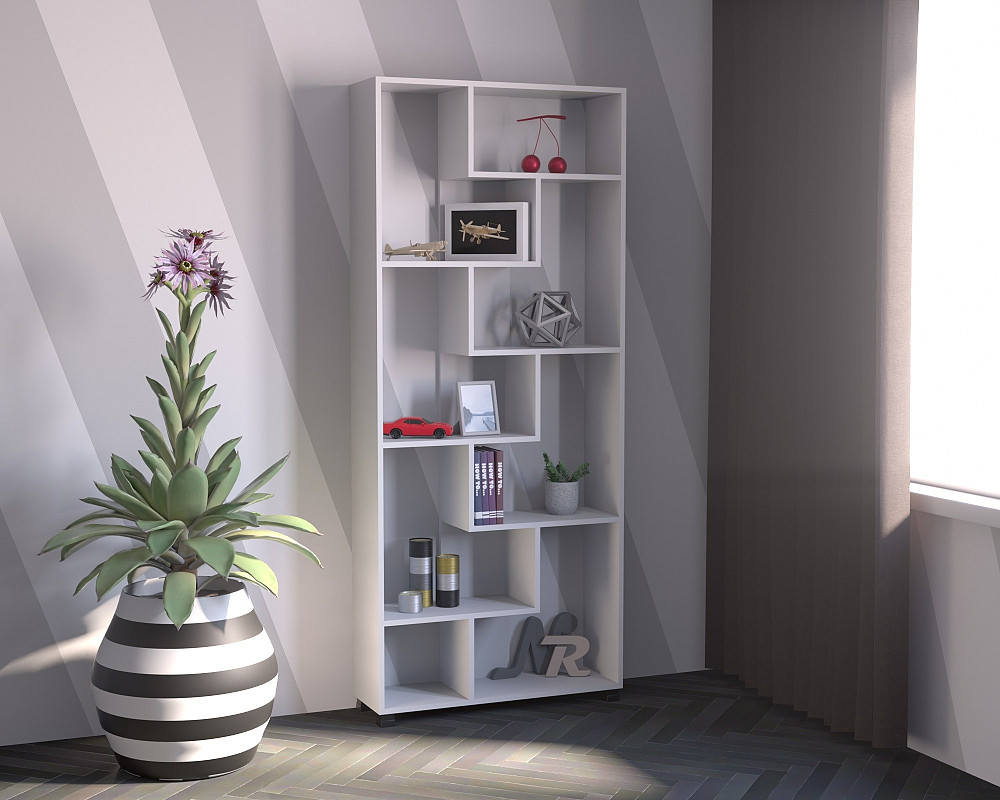 Стеллаж ОС-4, Белый, 800/250/1900 Львов - изображение 2