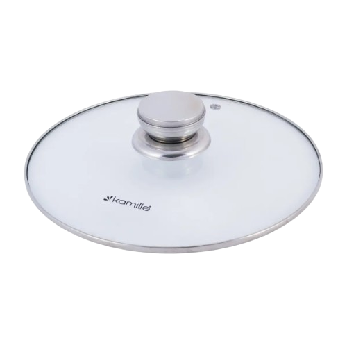 Каструля нержавіюча сталь 5л з кришкою порожнисті ручки 4913 KAMILLE Житомир