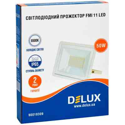 Прожектор Delux FMI 11 50Вт 6500K IP65 (90019309) Винница
