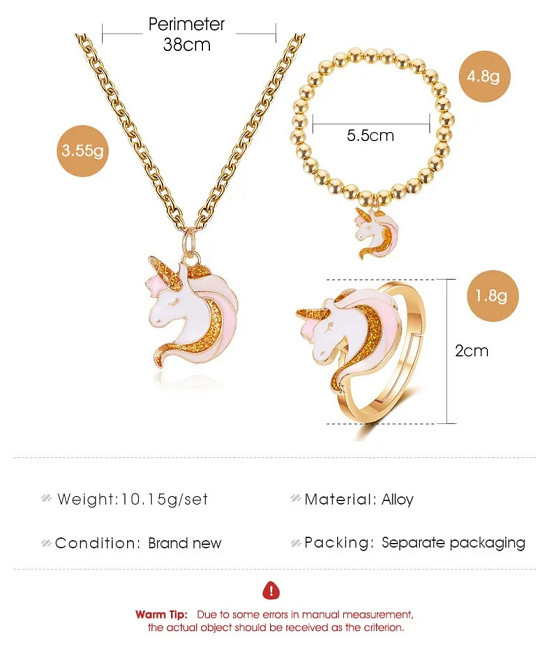 Бижутерия с единорогом набор в наборе все что на фото, сплав Киев - изображение 2