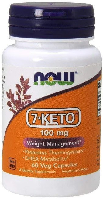 7 кето Дегидроэпиандростерон Now Foods 7-Keto 100 мг 60 капсул Киев - изображение 1