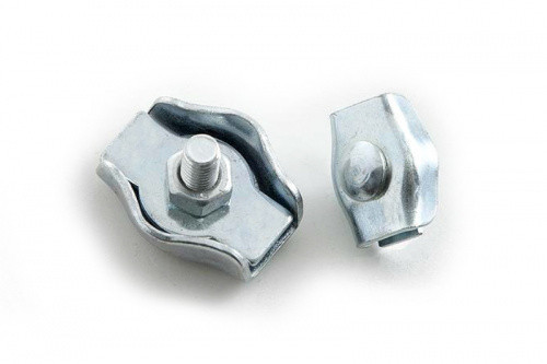 Затискач одинарний Simplex 6 мм оц. (пачка, раза 20 шт.) APRO Рівне - фото 1