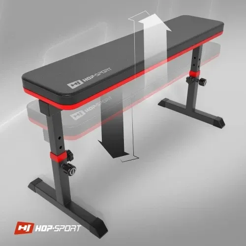Скамья горизонтальная для жиму Hop-Sport 1025PRO Киев - изображение 2