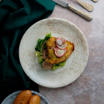 Тарілка By Bone серія "Antico" кругла 27 см (AN-ZT-27-DZ) Вінниця - фото 4