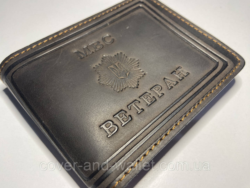 Обкладинка на посвідчення ветеран МВС (Міністерство внутрішніх справ) Київ - фото 8