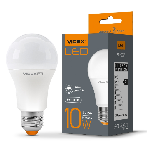 Лампа A60e 10W E27 4100К 220V LED Videx Житомир