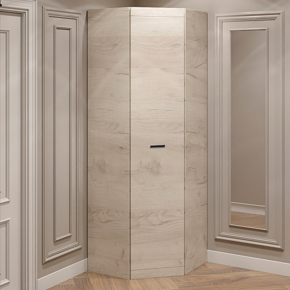 Шафа кутова Еверест Соната-700 дуб крафт білий (DTM-2685) Львів - фото 2