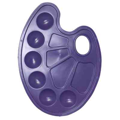 Палітра для малювання ZiBi фіолетова (ZB.6920-07) Вінниця