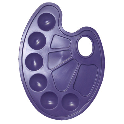 Палитра для рисования ZiBi фиолетовая (ZB.6920-07) Винница - изображение 1