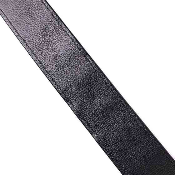 Ремень классика из натуральной кожи крокодила CROCODILE LEATHER 18018 Черный Киев