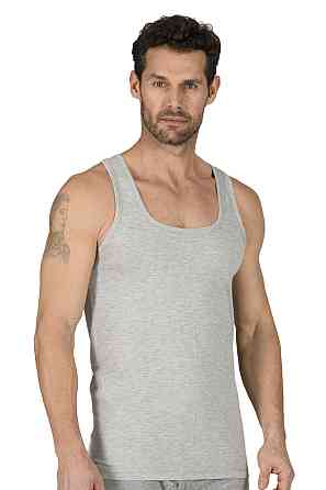 Мужская майка - Серый 100% хлопок Ozkan 11407-3 L Киев