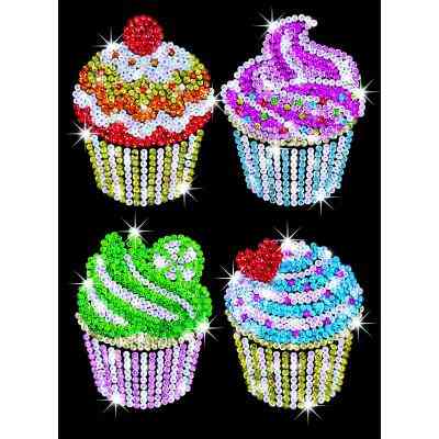 Набор для творчества Sequin Art BLUE Cupcakes (SA1130) Винница