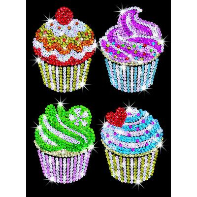Набор для творчества Sequin Art BLUE Cupcakes (SA1130) Винница - изображение 1