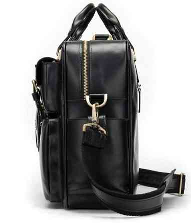 Сумка чоловіча Vintage 14756 Чорна Київ