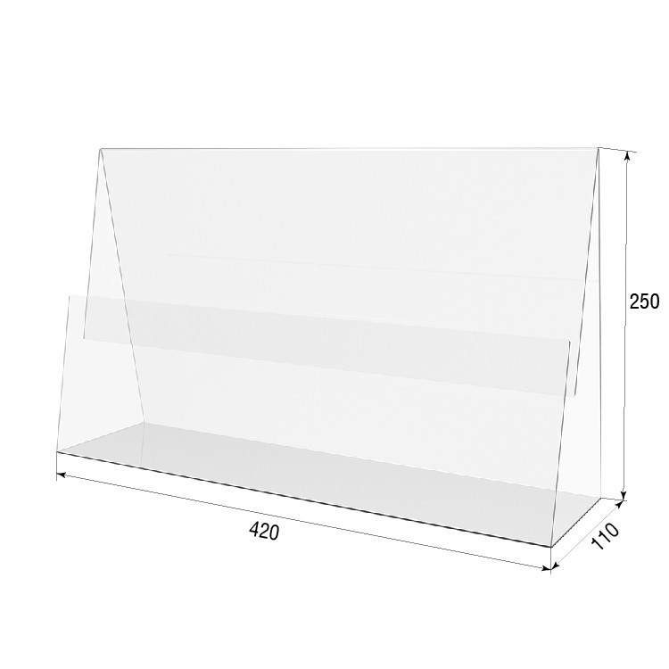 Буклетниця EKOSTAR настільна А3 горизонтальна Київ - фото 3