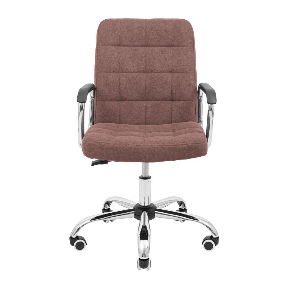 Офісне Крісло Керівника Brooks Piastra Хром Коричневий Київ - фото 2