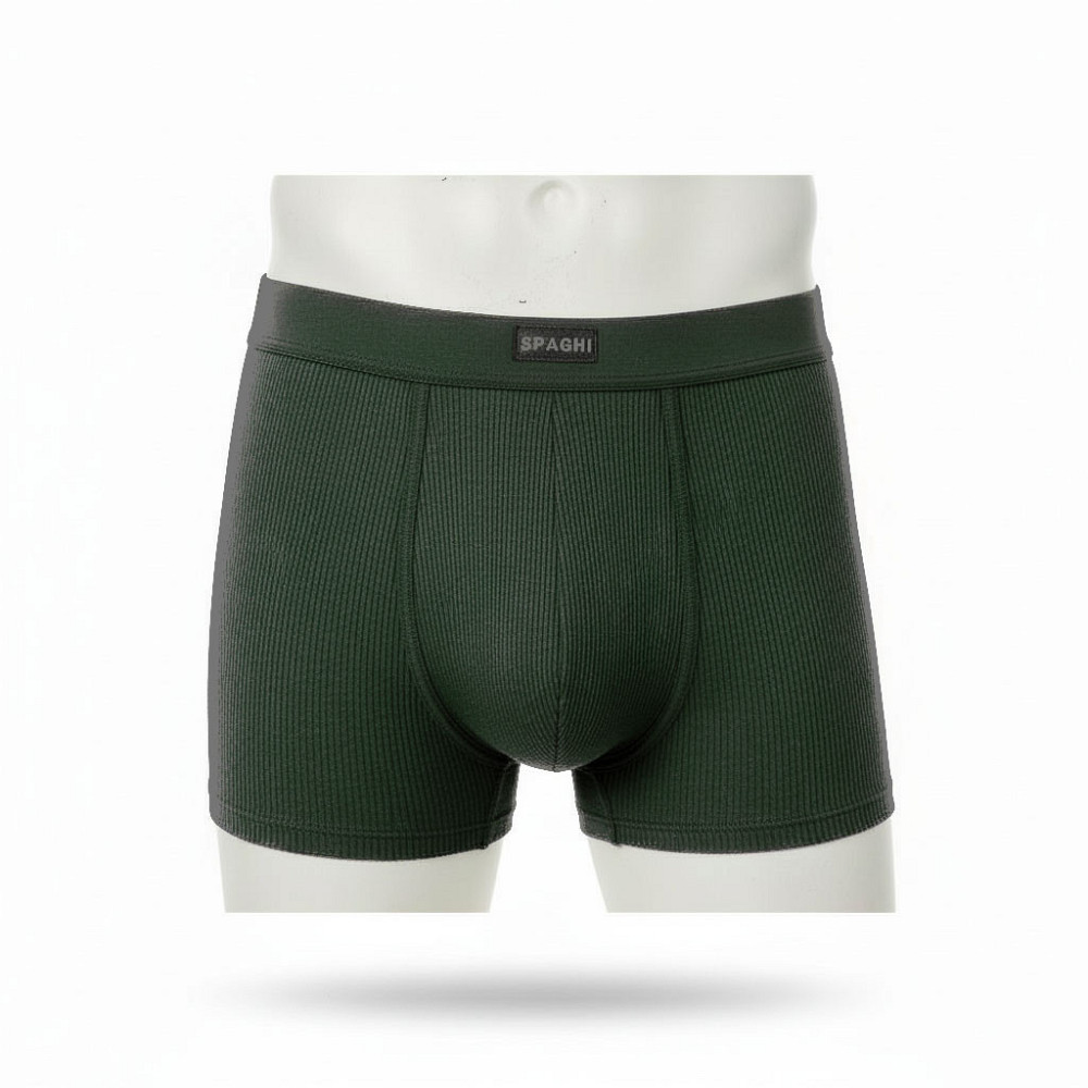 Мужские трусы-боксеры из хлопка (cotton) 2XL Хаки, XL Харьков - изображение 1