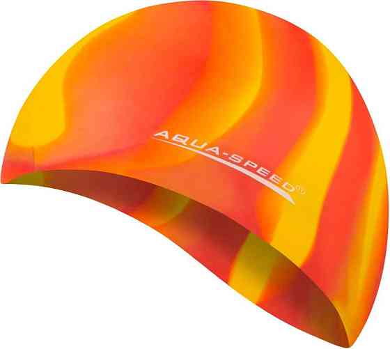 Шапочка для плавания Aqua Speed BUNT113 (yellow) Вишнёвое